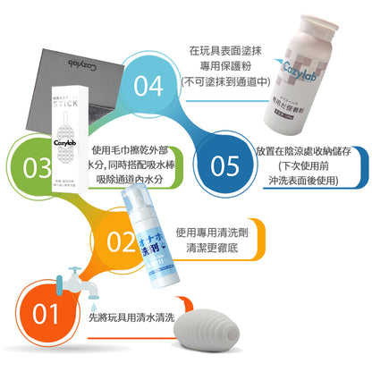COZYLAB | 訂製款飛機杯專用保養粉 保護粉 抑菌 清潔保養 除濕抑菌  100g【現貨】