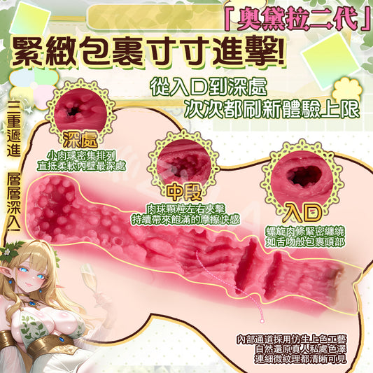 Jee.yue |  鉑金矽膠 奧黛拉二代純軟硅膠聖杯 半身娃娃 飛機杯【新品現貨】