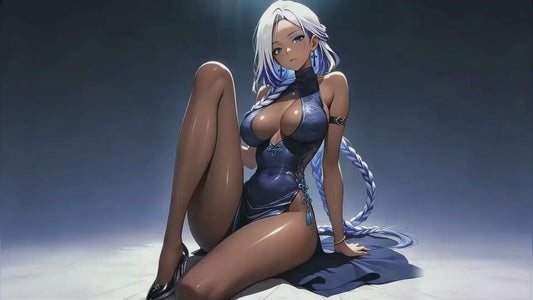 Jee.yue| 麥色戰姬二代 覺醒艾蕾婭 三交玩法 果凍胸 雙通道 半身娃娃飛機杯【現貨】